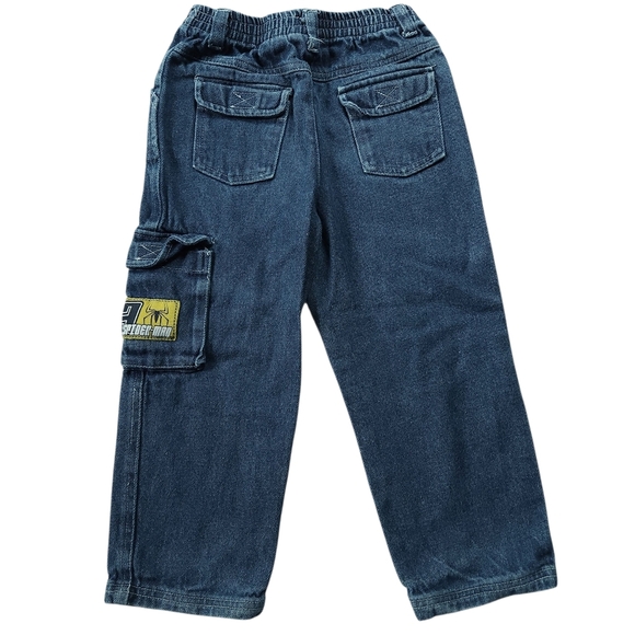 Y2K Kids Spider-Man 3 The Movie Cargo jeans Sz 5 - Picture 1 of 7